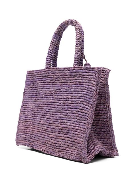Borsa media in rafia SAINT BARTH | COL0013 COLETTE RAFFIA00186H 24 EMB
